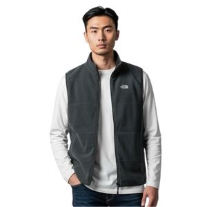 THE NORTH FACE Men's Primaloft Reversible Fleece Vest in Black Size Large